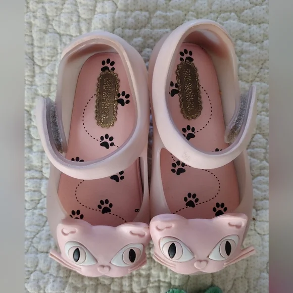 Mini Melissa Pink Kids Shoes - Picture 6 of 14